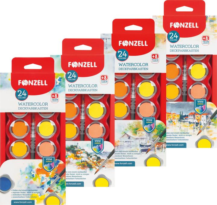 Produktbild Fonzell Deckfarbkasten
