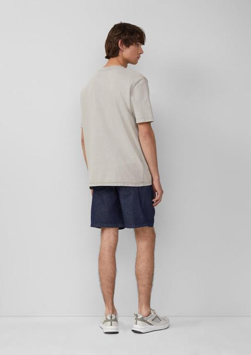 Produktbild S.Oliver T-Shirt Gewaschenes T-Shirt mit Flammgarnstruktur (S)