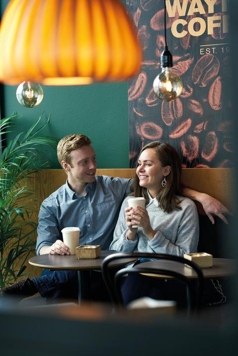 Actual product image Duni Mug Sweet Bagasse/PLA 1.2dl (50 x)