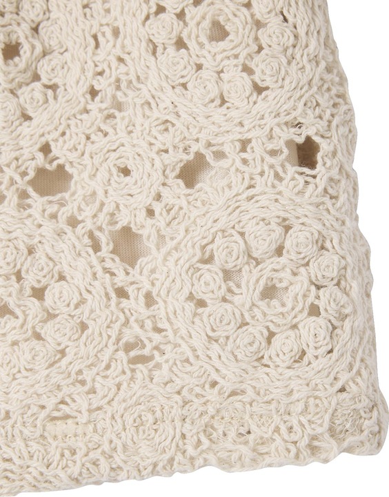 Produktbild Vertbaudet Mädchen Baby-Set: Top & Shorts aus Makramee (98)