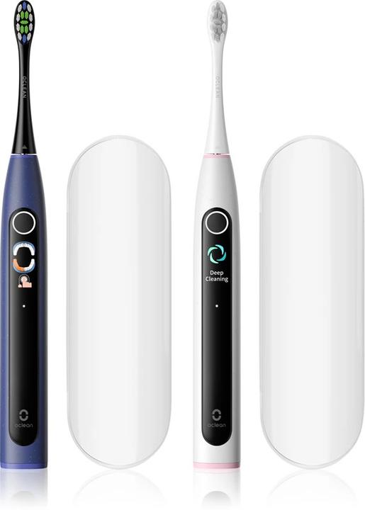 Image du produit Clean OCLEAN Brosse à Dents Électrique X Lite S Duo Set Bleu Foncé+Gris