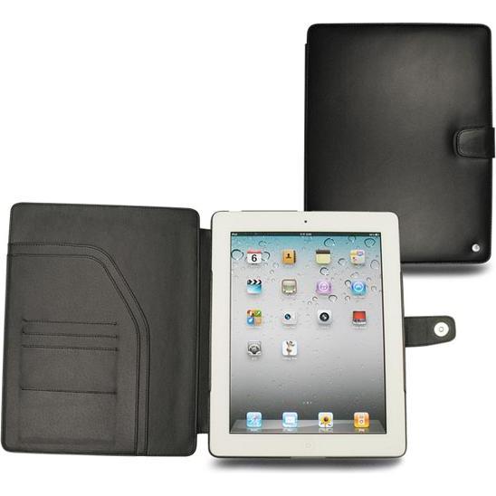 Noreve Lederschutzhülle (iPad 2011 (2. Gen)), Tablet Hülle, Schwarz