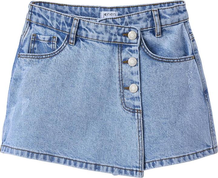 Immagine prodotto Jonen Asymmetrischer Mädchen Jeans-Skort (128)