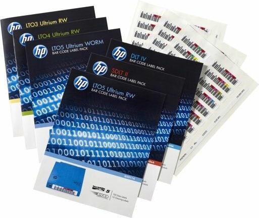 Produktbild HPE Strichcode Etiketten zu LTO4 Ultrium RW (LTO-4 Ultrium)