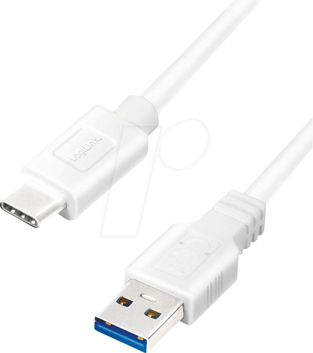 Produktbild LogiLink USB A — USB C (1 m, USB 3.2 Gen 1, 15 W)