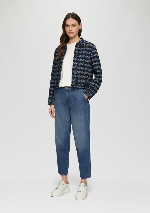 Produktbild S.Oliver Jeans-Hose Ankle-Jeans / Relaxed Fit / High Rise / Barrel Leg (40)