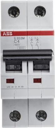 Produktbild ABB Sicherungsautomat S200 Typ C 4A 10kA
