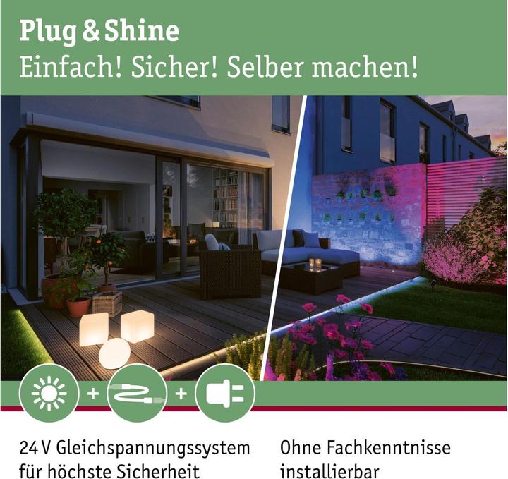 Image du produit Paulmann Plug & Shine LED (150 lm, IP65)