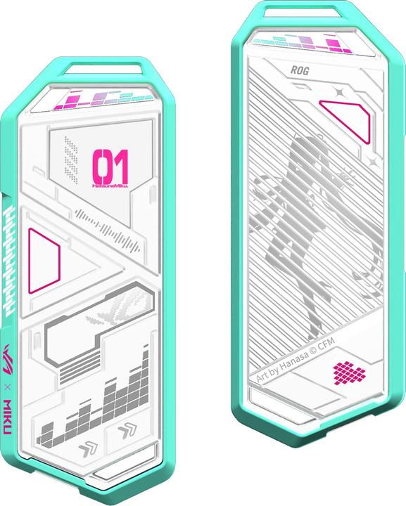 Produktbild ASUS Geh USB ROG STRIX ARION MIKU/WHT SSD Gehäuse (M.2)