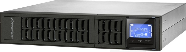Produktbild Powerwalker VFI 2000 CRM LCD 2000VA / 1600W Online USV Tower/Rack Doppelwandler SNMP Slot (2000 VA, 1600 W, Online-Doppelwandler USV)
