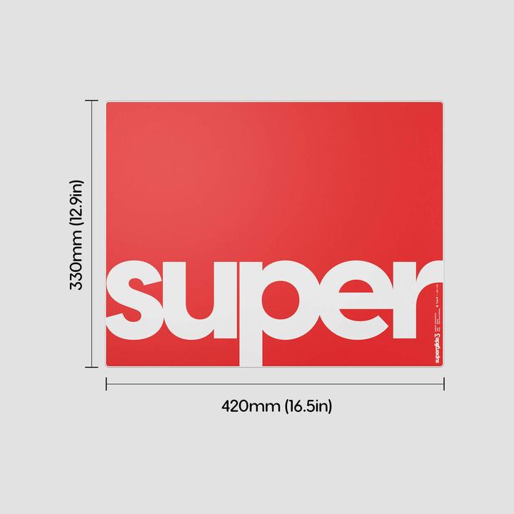 Actual product image Pulsar Superglide Glass Mousepad V3 Type-S (L)