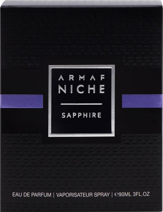 Actual product image Armaf Niche Sapphire by Eau de Parfum Spray 90 ml (Eau de parfum, 90 ml)