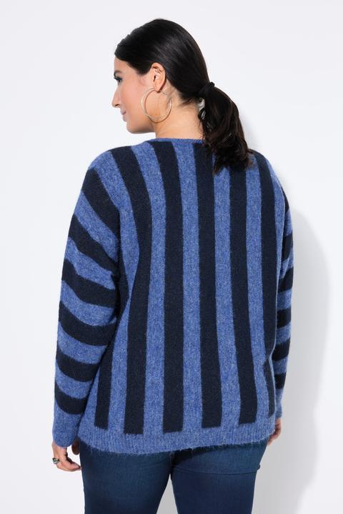 Image du produit Studio Untold Pull oversize, rayures et manches ballon (60)