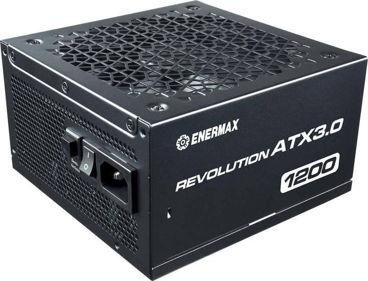 Image du produit Enermax REVOLUTION ATX3.0 Enthusiast Gaming Streaming ATX PSU 1000W 80Plus Gold PCIe 5.0 Ready Full- (1200 W)