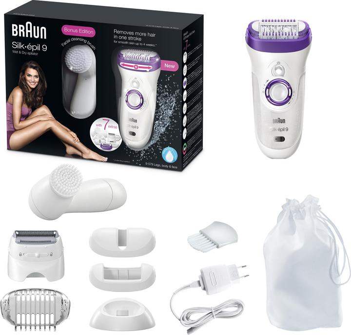 Actual product image Braun Silk-épil 9 9-579 w&d Bonus Edition