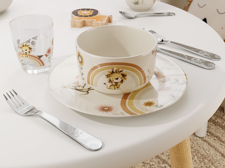 Actual product image Villeroy & Boch Children's glass set 2 Roar like a Lion
