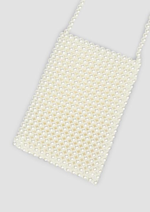 Actual product image S.Oliver Tasche Smartphone-Tasche aus Schmuckperlen mit fixiertem Schulterriemen