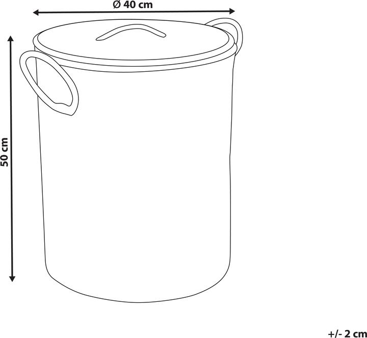 Produktbild Beliani Sadec (1 x, 40 x 40 x 50 cm)