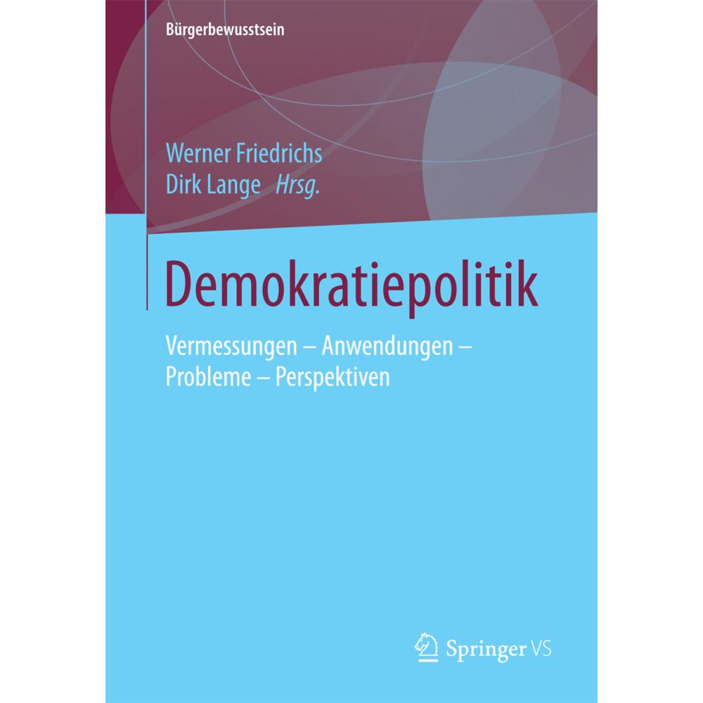 Demokratiepolitik, Fachbücher von Werner Friedrichs, Dirk Lange