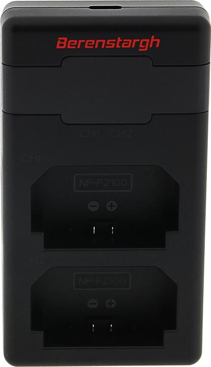 Produktbild Berenstargh Hyper PD Ladegerät für Sony FP-FZ100 A7 III A7M3 Alpha 7 III A7 R III A7RM3 Alpha 7 R II (Kamera Akku Ladegerät)
