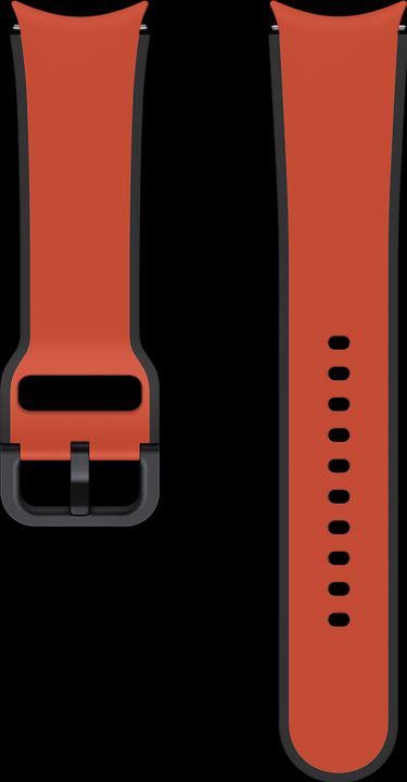 Image du produit Samsung Bracelet sport Two-tone Sport Band Brick Red (20 mm, Fluoroélastomère, Galaxy Watch 4, Galaxy Watch 4 Classic, Galaxy Watch 5 Pro)
