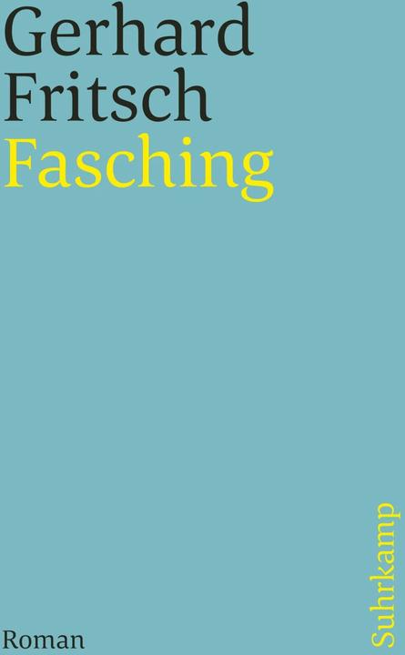 Produktbild Fasching (Deutsch, Gerhard Fritsch, 1995)