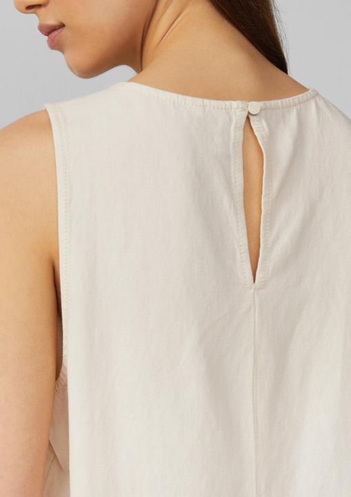 Immagine prodotto s.Oliver Bluse Leinenmix-Blusentop | QS x Sarah & Tini (32)