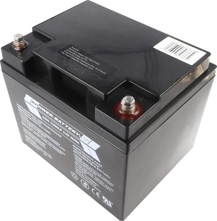 RPower OGiV12450LP 12V 47Ah Longlife Bleiakku AGM Blei Gel Akku (12 V, 47 Ah)