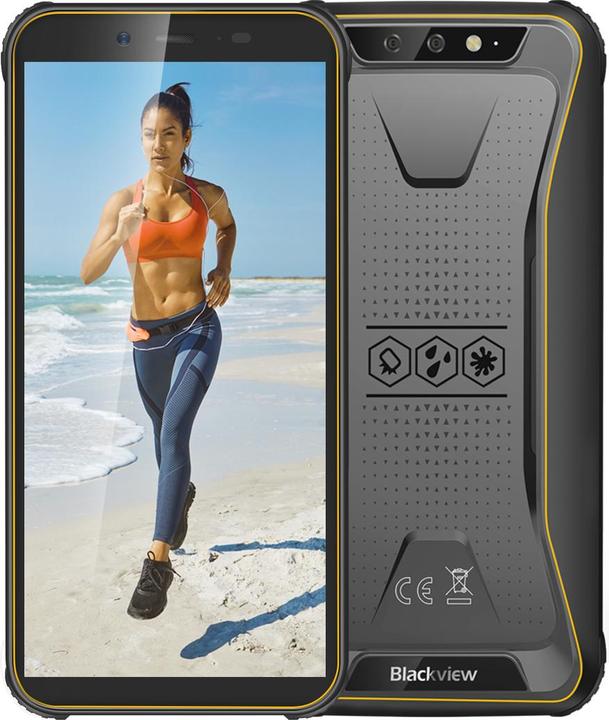 Image du produit Blackview BV5500 Plus (32 Go, Jaune, Noir, 5.50", Double SIM, 4G)