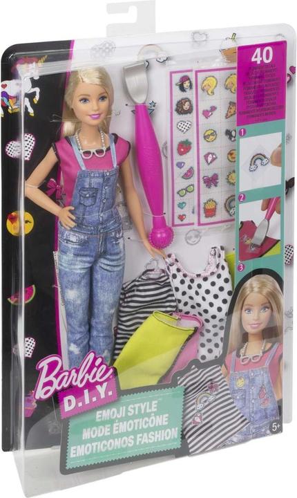 Image du produit Barbie DIY Emoji Style Blond