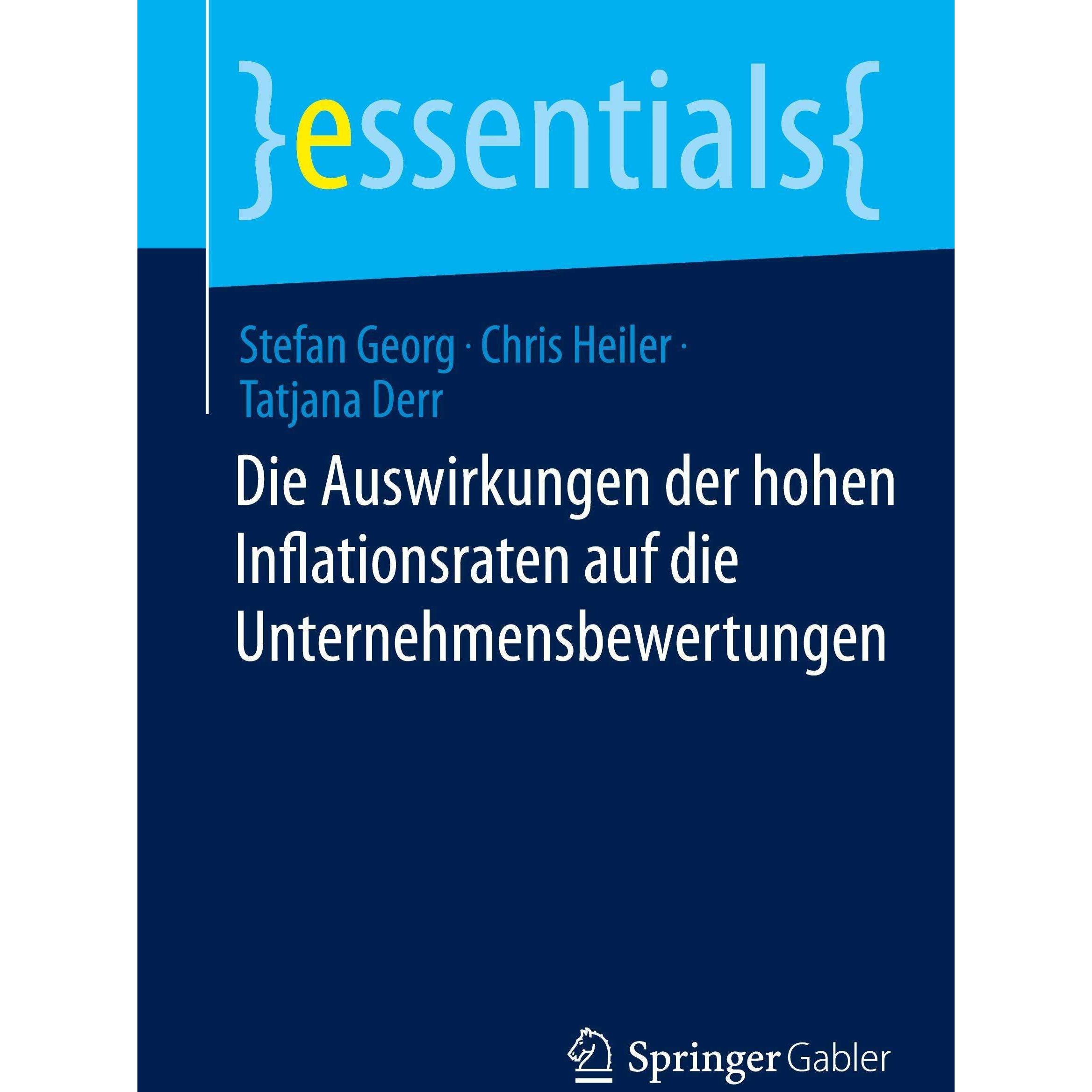 Die Auswirkungen der hohen Inflationsraten auf die Unternehmensbewertungen, Fachbücher von Stefan Georg, Tatjana Derr, C...