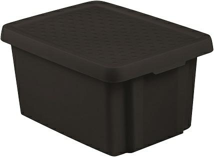 Produktbild Keter Behälterbox mit Deckel ESSENTIALS 16 Black Curver (16 l)