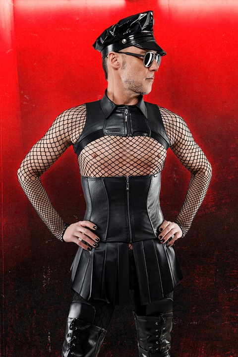 Produktbild Regnes Fetish Planet Herren-Corsage (XL)