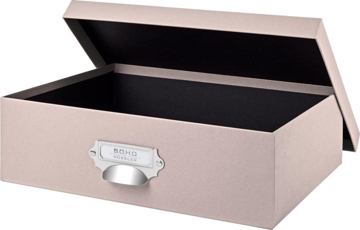 Immagine prodotto Rössler Storage Box S.O.H.O. Rosa antico (337 x 255 x 105 mm, 9 l)