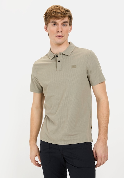 Immagine prodotto Camel Active Kurzarm Poloshirt aus reiner Baumwolle (L)