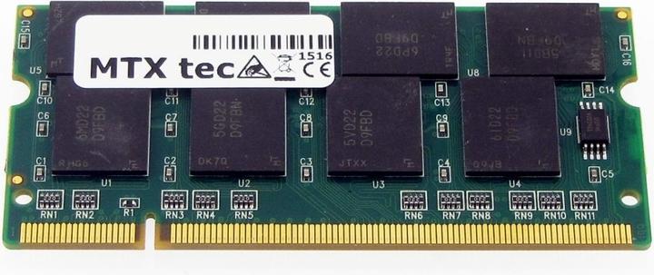 Produktbild Mtxtec RAM Arbeitsspeicher (333 MHz, DDR-RAM, SO-DIMM)