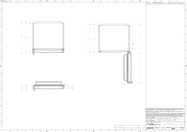 Produktbild Whirlpool WB70E 973 W Freistehend 462 l D Weiss (462 l)