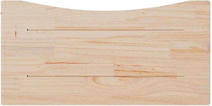 Produktbild VidaXL Schreibtischplatte 80x40x2,5 cm Massivholz Kiefer (80 x 40 x 2.5 cm)