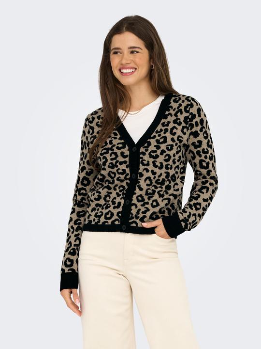 Produktbild Only Onlleo Ls V-Neck Cardigan Knt Noos (S)