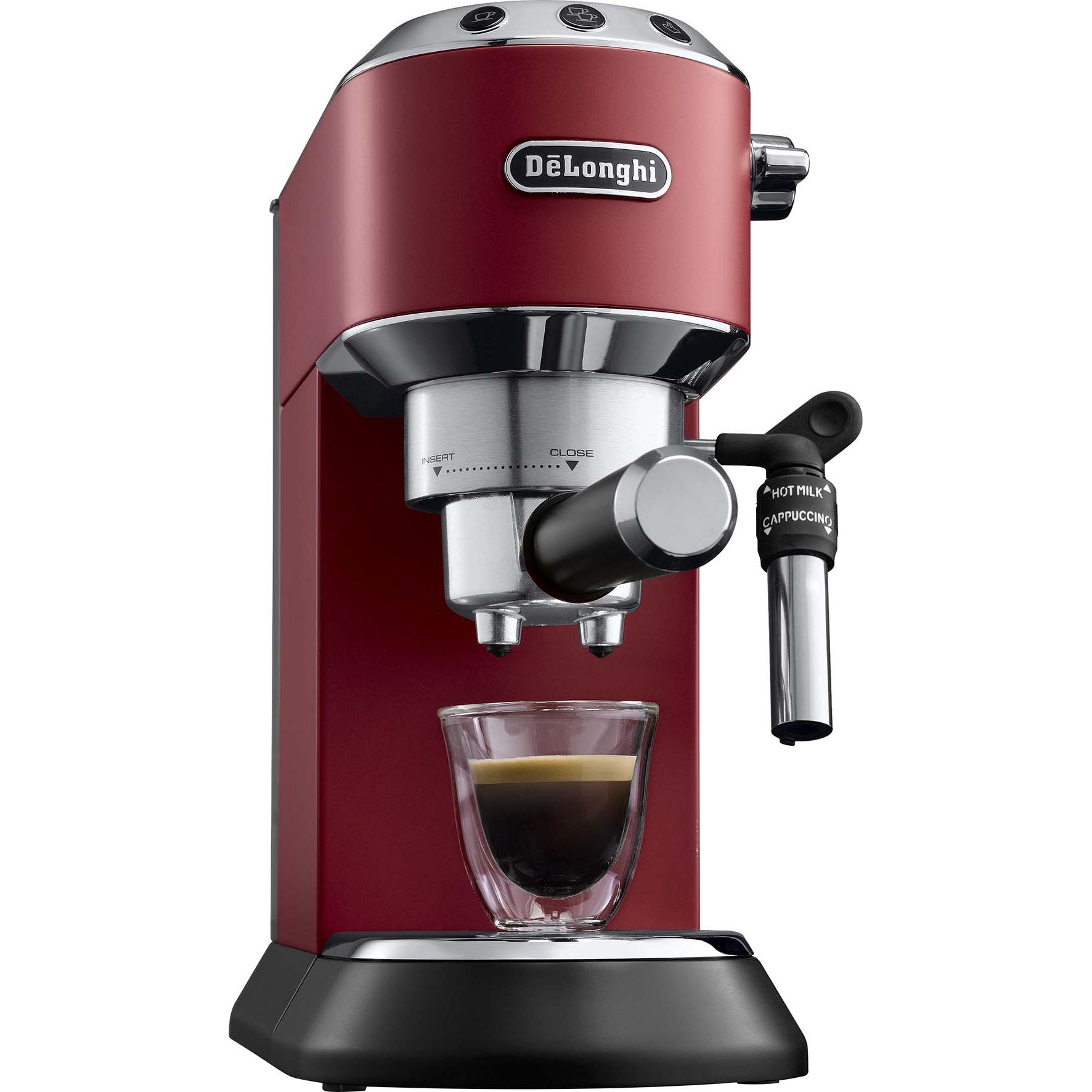 De'Longhi Dedica, Siebträgermaschine, Rot