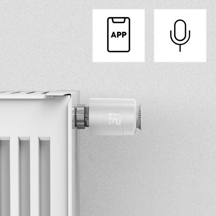 Productafbeelding Hama Slimme WLAN-verwarmingsregeling, 2x slimme radiatorthermostaat + regelcentrum