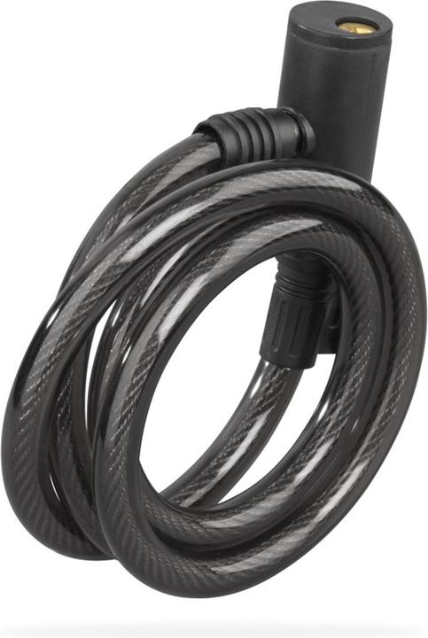 Produktbild Hama Fahrrad-Spiralkabelschloss, 120 cm, Schwarz (120 cm)