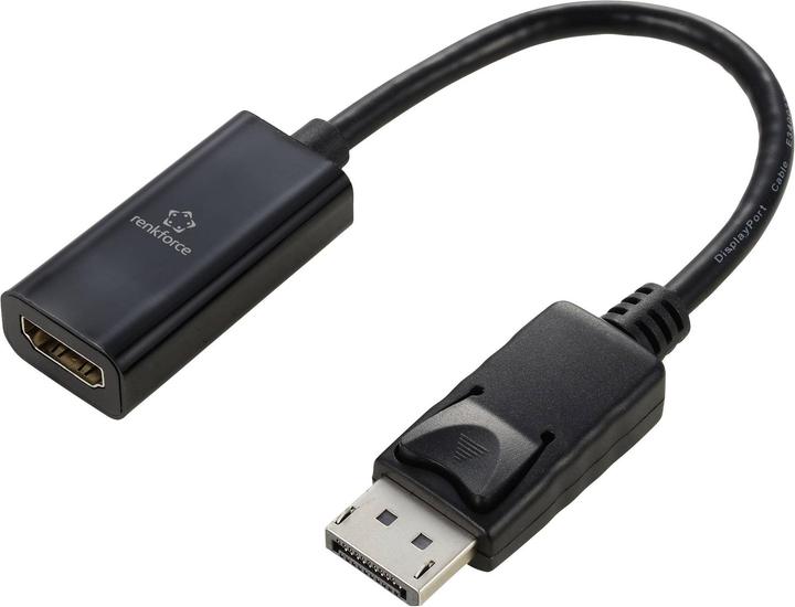 Renkforce RF-5596324 Convertisseur DisplayPort (1x DisplayPort mâle - 1x HDMI femelle (HDMI, 23 cm)