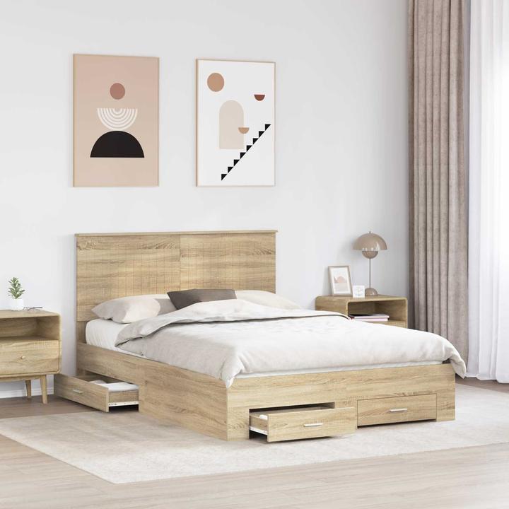 Image du produit vidaXL Bettrahmen (140 x 190 cm)