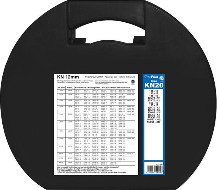 Image du produit ProPlus Chaînes à neige KN20
