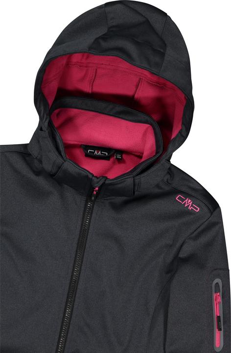 Immagine prodotto CMP Campagnolo Women's Jacket Zip Hood Melange Softshell (38, S)