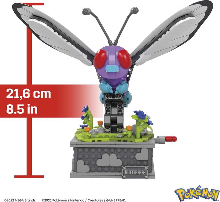 Actual product image Mattel Pokémon™ Motion Butterfree