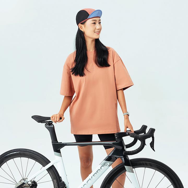 Actual product image Rockbros Cycling Cap with Helmet Visor - Red (56, 57, 58, 59, 60, 61)