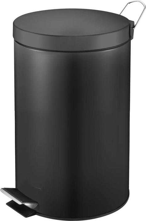 Produktbild ReinigungsBerater Treteimer 12 L schwarz Treteimer mit Kunststoff-Inneneimer (12 l)