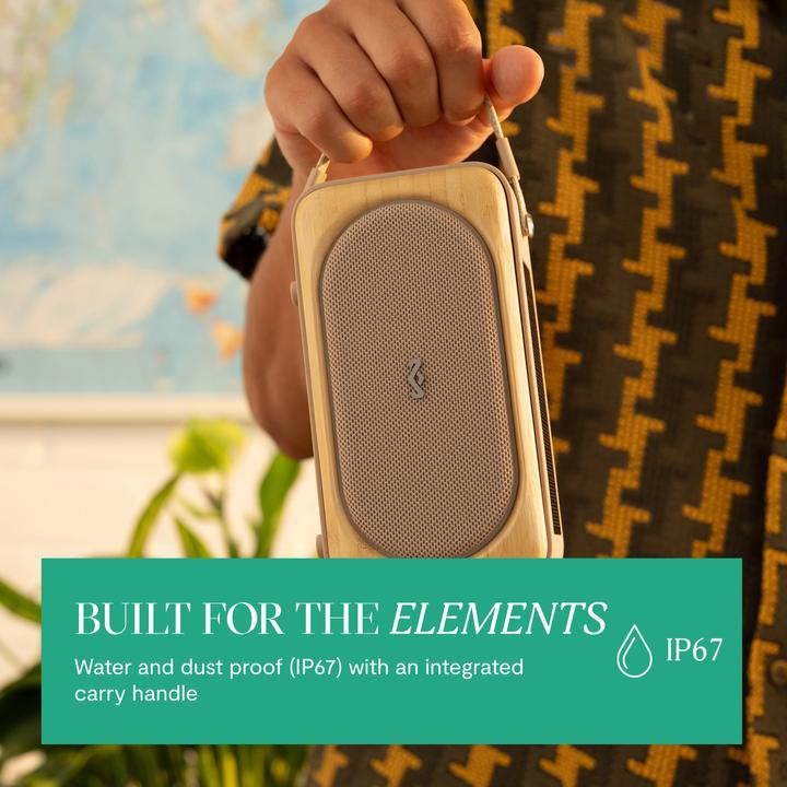 Immagine prodotto House of Marley Roots Solar Bluetooth Lautsprecher (14 h, Pannello solare)